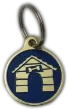 Blue-Kennel-style-pet-tag-with-engraving