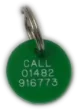 Picture of Round Plastic Pet Tags