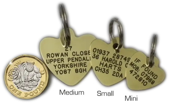 Heart-Brass-Dog-Tags-UK-Made