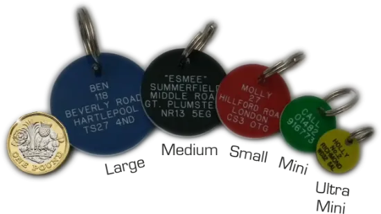 Picture of Round Plastic Pet Tags