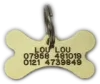 Picture of Brass Bone Pet Tag (Mini)