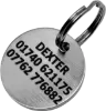 Picture of Stainless Steel Round Dog Tag (Small)