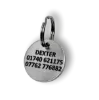 Picture of Stainless Steel Round Dog Tag (Small)