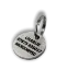 	Stainless Steel Round Dog Tag - 20mm Diameter