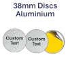 Picture of 38mm dia. Aluminum Discs