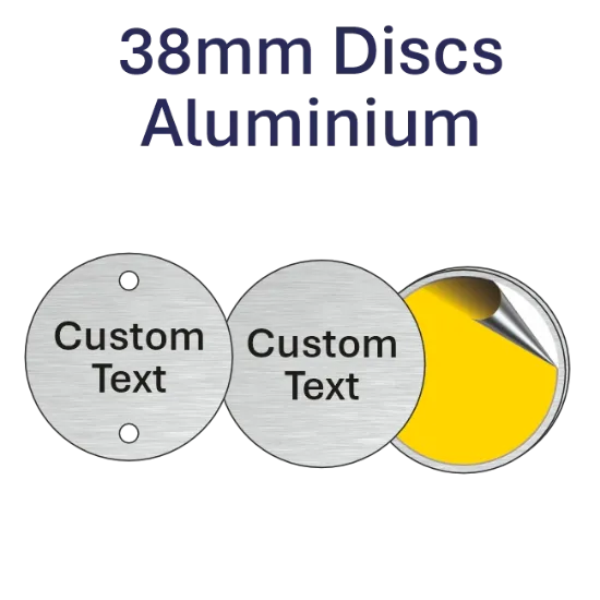 Picture of 38mm dia. Aluminum Discs