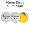 Picture of 40mm dia. Aluminum Discs