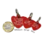 Picture of Heart Plastic Dog Tags