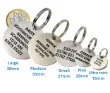 dog tags identifaction tags stainless steel 304