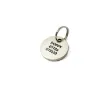 Picture of Stainless Steel Round Dog ID Tag (Ultra Mini)