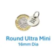 Picture of Stainless Steel Round Dog ID Tag (Ultra Mini)