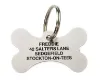 Picture of Stainless Steel Bone Dog ID Tag (Medium)