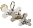 Picture of Stainless Steel Bone Dog ID Tag (Mini)
