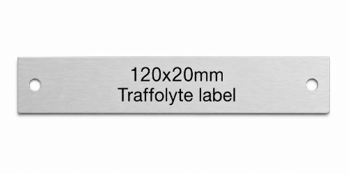 Picture of Aluminium Labels 120x20mm