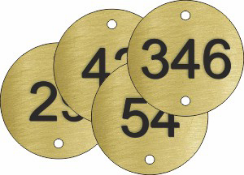 Picture of 50mm Metal Effect Table Numbers