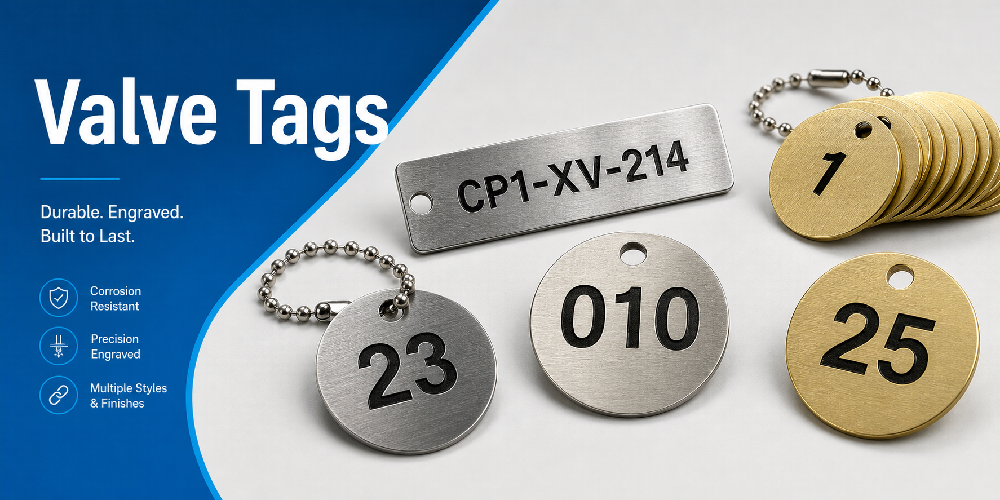 Dog Tags . Valve tags